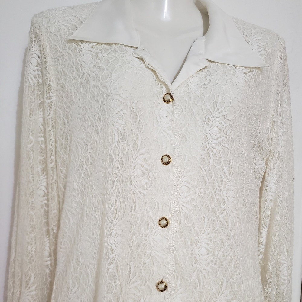 WOMENS "KEY WEAR" CREAM COLOR SHIRT